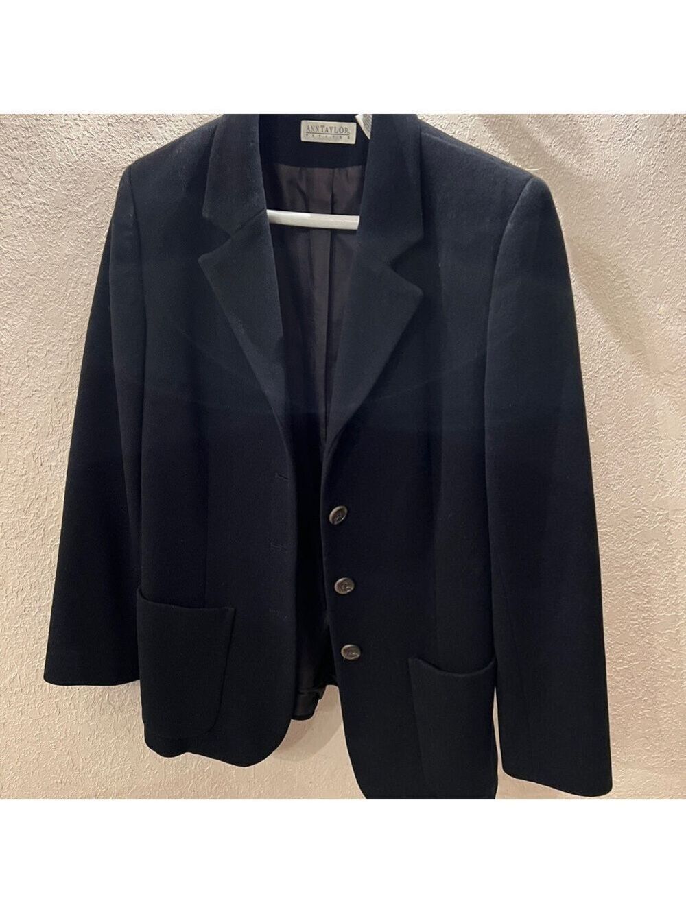 Ann Taylor Black Wool Blend Jacket